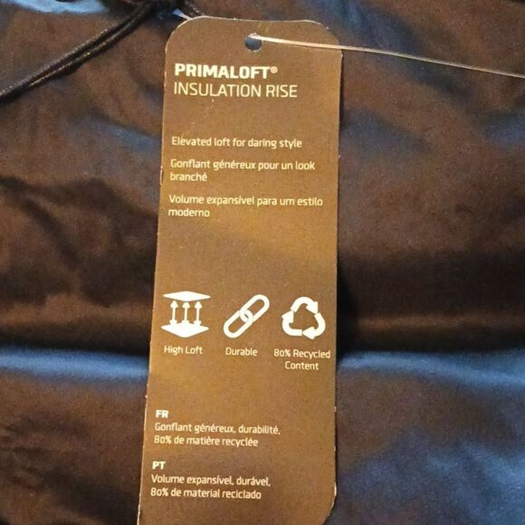 J CREW Liberty Print Cinched Waist Puffer Jacket Blue NWT XSMALL - Picture 11 of 15